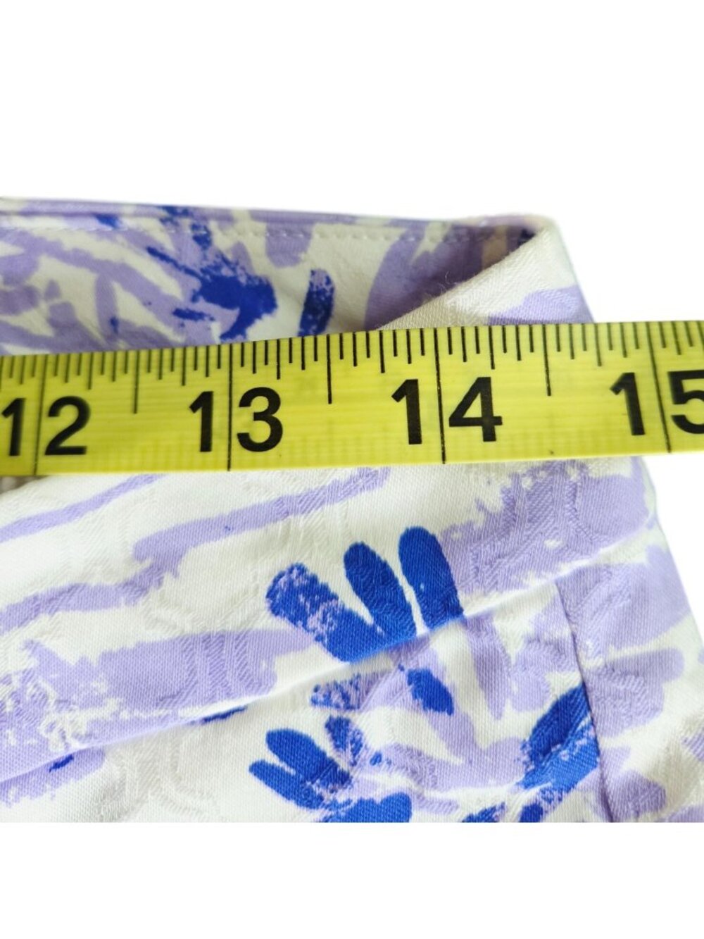 Lilly Pulitzer Kelly Skinny Ankle Pants Lilac Verben Rock the Dock Print Size 4 - Picture 7 of 8